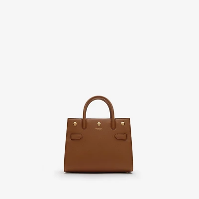 Mini Title Bag in Hazel brown - Women | Burberry® Official