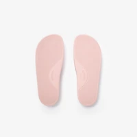 Logo Slides in Candy pink/dove beige - Women | Burberry® Official