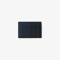 Check Bifold Card Case​ in Navy - Men | Burberry® Official
