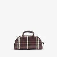Medium Highlands Bowling Bag​ in Mahogany red - Women | Burberry® Official