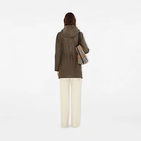 Coated Gabardine Parka in Military - Women | Burberry® Official