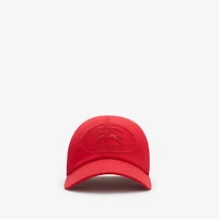 Knight Stamp Gabardine Baseball Cap in Currant - Men | Burberry® Official