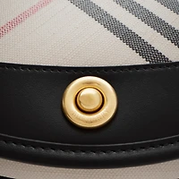Highlands Crossbody Bag in Soap - Women, Cotton, Linen | Burberry® Official