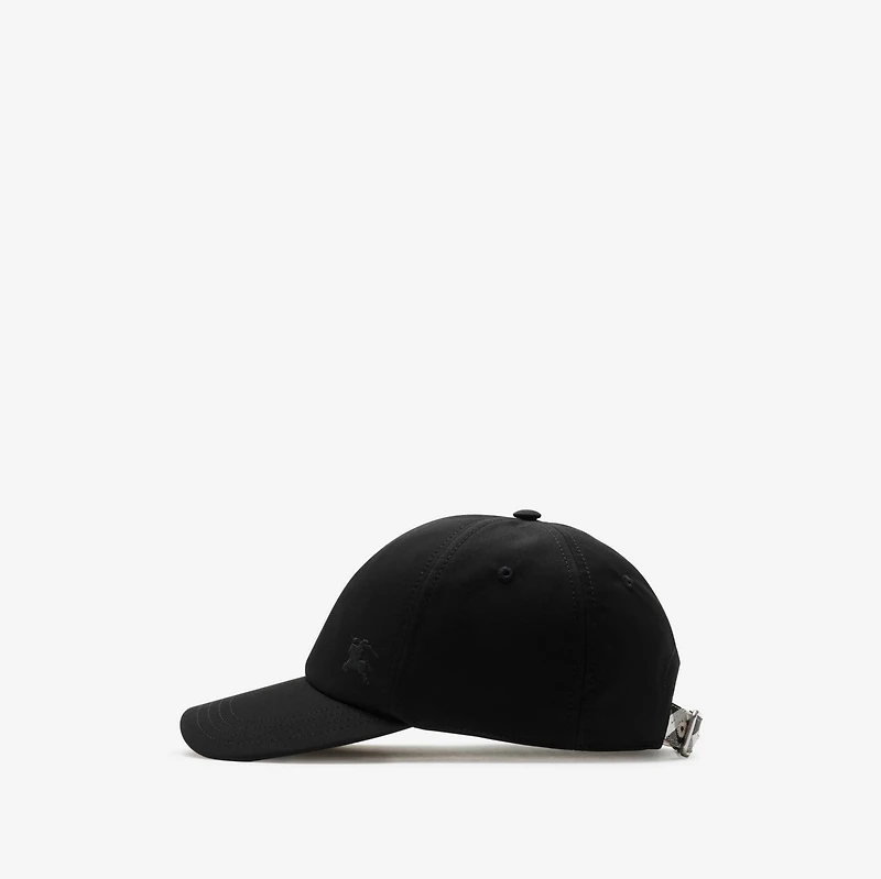 Gabardine Baseball Cap in Black/sand beige - Men | Burberry® Official