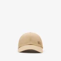 Gabardine Baseball Cap in Flax beige/sand beige - Men | Burberry® Official