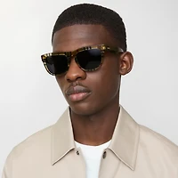 Check Square Sunglasses in Vintage check | Burberry® Official