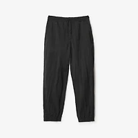 Nylon Jogging Pants in Black - Men | Burberry® Official