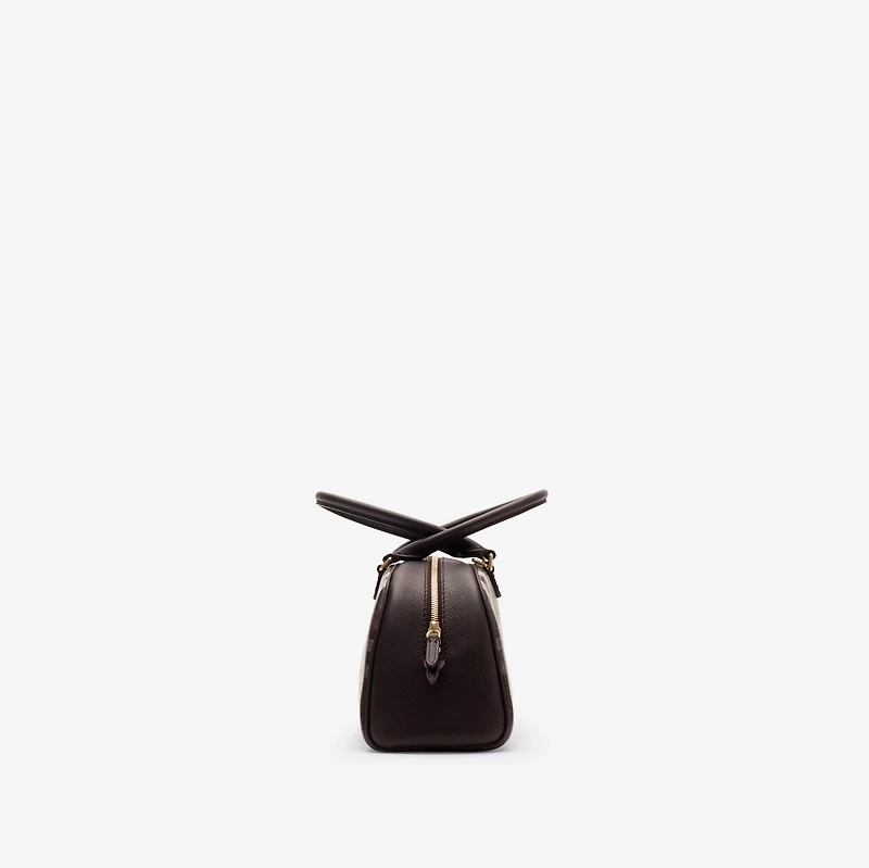 Medium Highlands Bowling Bag​ in Mahogany red - Women | Burberry® Official