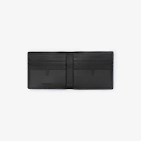 City Check Bifold Wallet in Iron grey - Men, Technical, Cotton | Burberry® Official