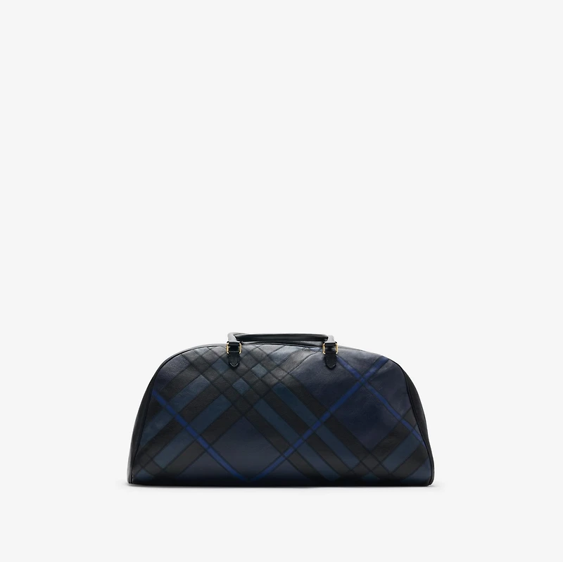 Extra Large Highlands Bowling Bag​ in Storm blue - Men | Burberry® Official