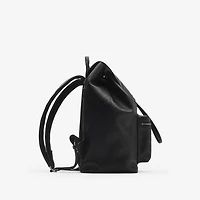 Embossed Check Backpack in Black - Men | Burberry® Official