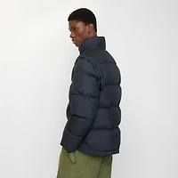 Detachable Sleeve Puffer Jacket in Navy - Men, Nylon | Burberry® Official