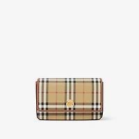 Hampshire Bag in Archive beige - Women, Vintage Check | Burberry® Official