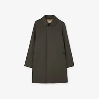 Mid-length Tropical Gabardine Camden Car Coat in Graphite grey - Men | Burberry® Official