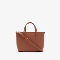 Mini Reversible Bloomsbury Tote​ in Ginger orange/gingerbread brown - Women | Burberry® Official