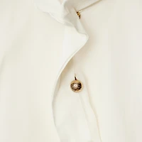 Silk Top in Cotton - Women | Burberry® Official