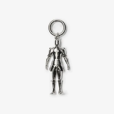 Knight Bag Charm in Palladium/gold - Men | Burberry® Official