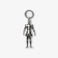 Knight Bag Charm in Palladium/gold - Men | Burberry® Official