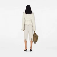Bonded Cotton Trench Jacket in Sail - Women | Burberry® Official