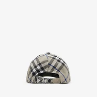 Check EKD Twill Baseball Cap in Lichen - Men | Burberry® Official