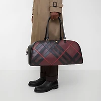 Extra Large Highlands Bowling Bag​ in Fig purple - Men | Burberry® Official