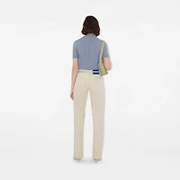 Wool Top in Gale - Women | Burberry® Official