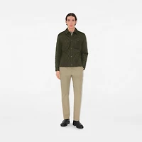 Cotton Chinos in Skylark - Men | Burberry® Official
