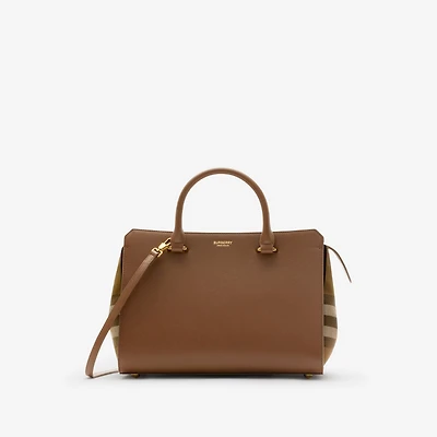 Small Tote Bag in Earth - Women | Burberry® Official