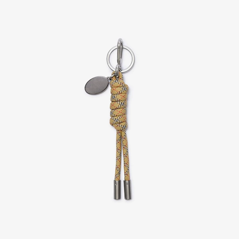 Check Charm in Sand beige - Men, Technical | Burberry® Official