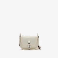 Mini B Clip Messenger Bag in Soap beige - Women | Burberry® Official