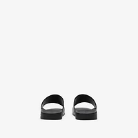 Check Slides in Black/calico - Men, Technical | Burberry® Official