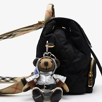 Thomas Bear Charm in Silver - Women | Burberry® Official