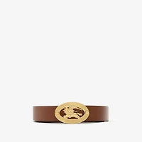 Reversible Check Knight Stamp Belt in Archive beige/tobacco - Women, Cotton, Technical | Burberry® Official