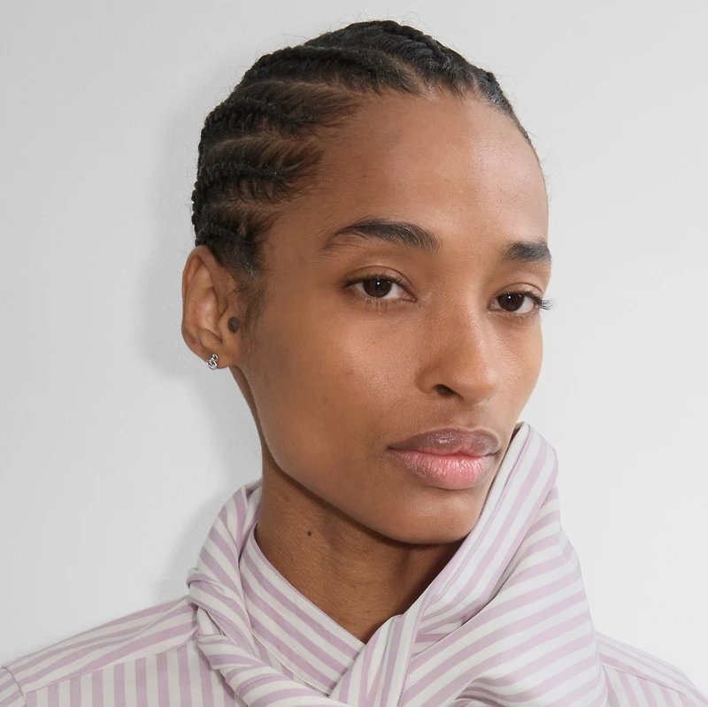 Small Nautical Knot Stud Earrings​ in Silver - Women | Burberry® Official