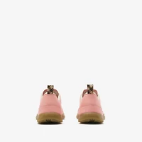 Leather Matrix Sneakers in Ditsy - Women | Burberry® Official