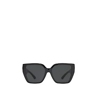 Crystal EKD Square Sunglasses in Black - Women | Burberry® Official