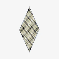 Check Silk Scarf in Lichen | Burberry® Official