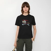 EKD Cotton T-shirt in Black - Women | Burberry® Official