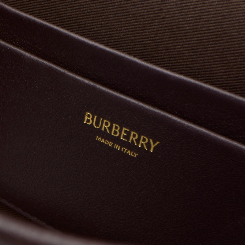 Mini Highlands Bag​ in Sand - Women, Cotton, Linen | Burberry® Official