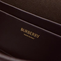 Mini Highlands Bag​ in Sand - Women, Cotton, Linen | Burberry® Official