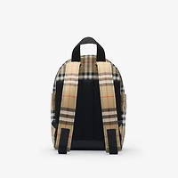 Check Backpack in Sand - Children | Burberry® Official
