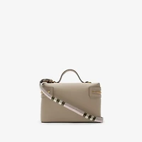 Bloomsbury Vanity Case in Mushroom beige/mallow pink - Women, Leather | Burberry® Official