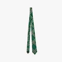 Check Silk Tie in Leaf green - Men | Burberry® Official