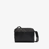 Pop Check Crossbody Bag in Black/iron grey - Men, Leather | Burberry® Official