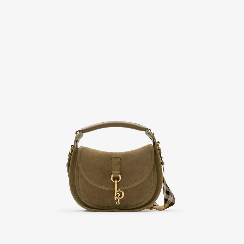 Small B Clip Messenger Bag in Sweep - Women, Leather | Burberry® Official