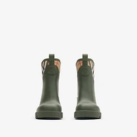 Rubber Marsh Stamp Heeled Low Boots​ in Loch - Women | Burberry® Official