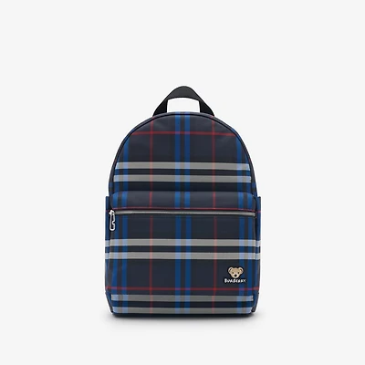 Check Backpack in Storm - Children | Burberry® Official