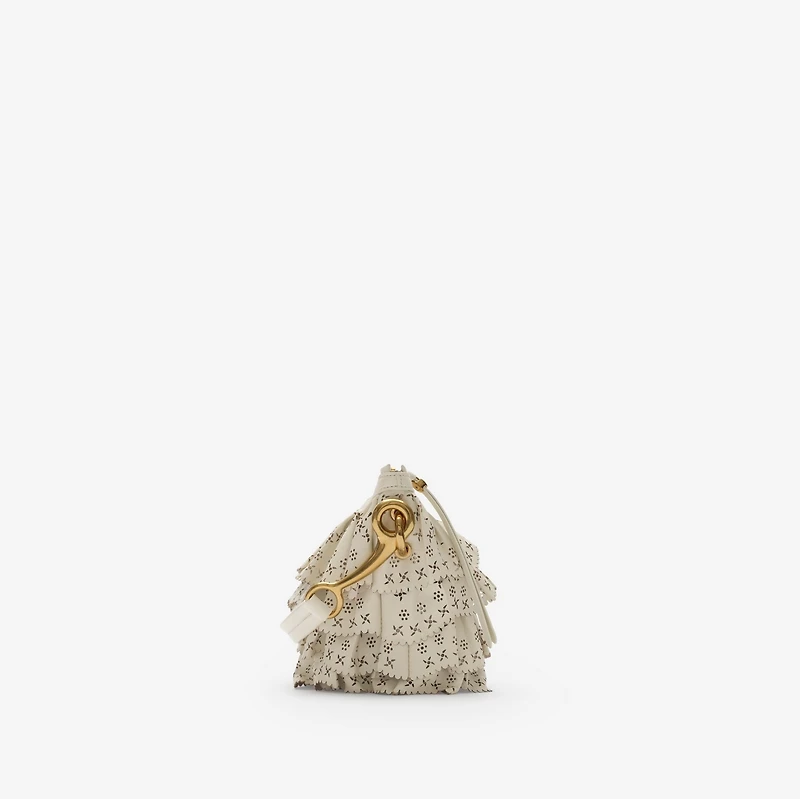 Mini Ruffle Bag in Soap beige - Women, Leather | Burberry® Official