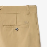 Cotton Twill Chinos in Hamper beige - Men | Burberry® Official