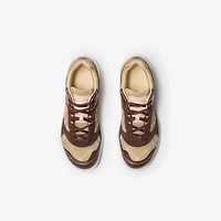 Check Matrix Sport Sneakers in Broom - Men, Nylon | Burberry® Official